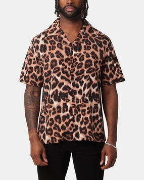 XXIII Leopard Button Up Shirt Leopard Weekend Outing Smart Look