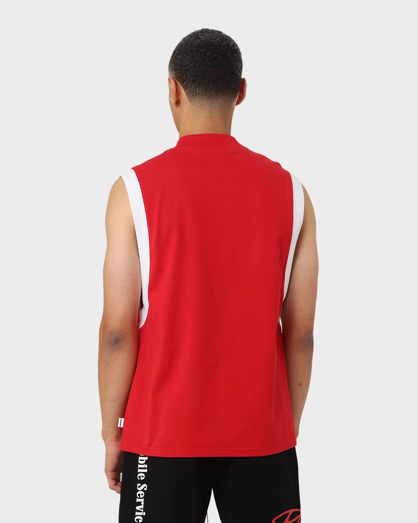 Carre Team Paris Muscle T-Shirt Red Chic Outfit