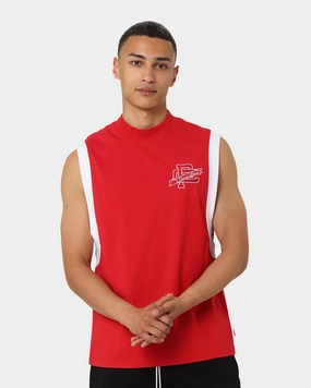Carre Team Paris Muscle T-Shirt Red Chic Modern Simplicity