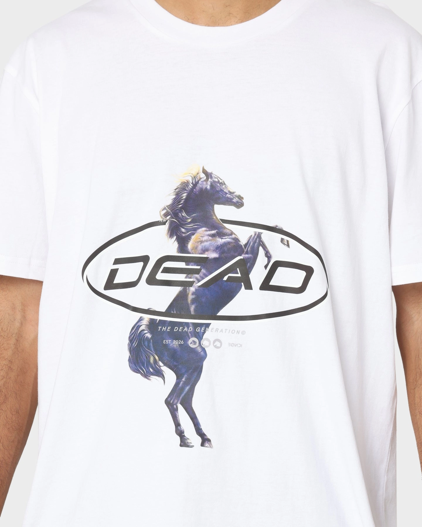 Casual Look Wear Kids clothing Dead Studios Till We Ride T-Shirt White/Black