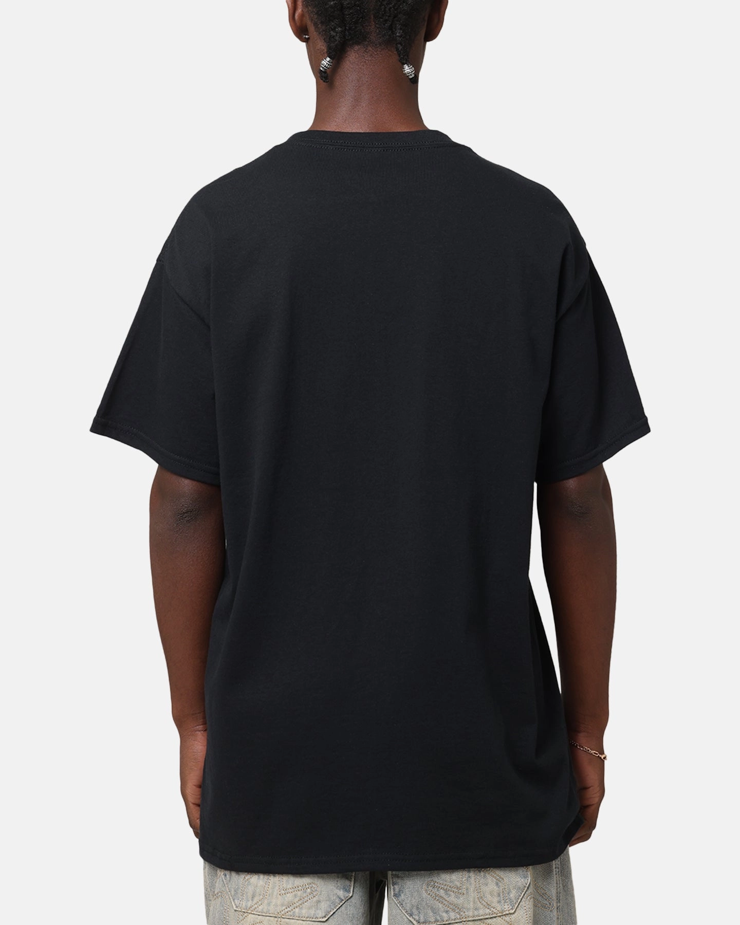 Deathrow Records Basic Logo T-Shirt Black light layering Pocket Design