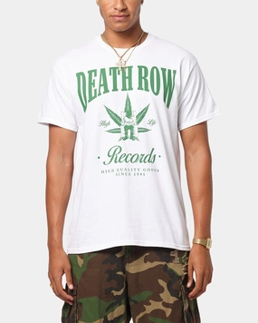 Feminine Appeal Deathrow Records High Life T-Shirt White