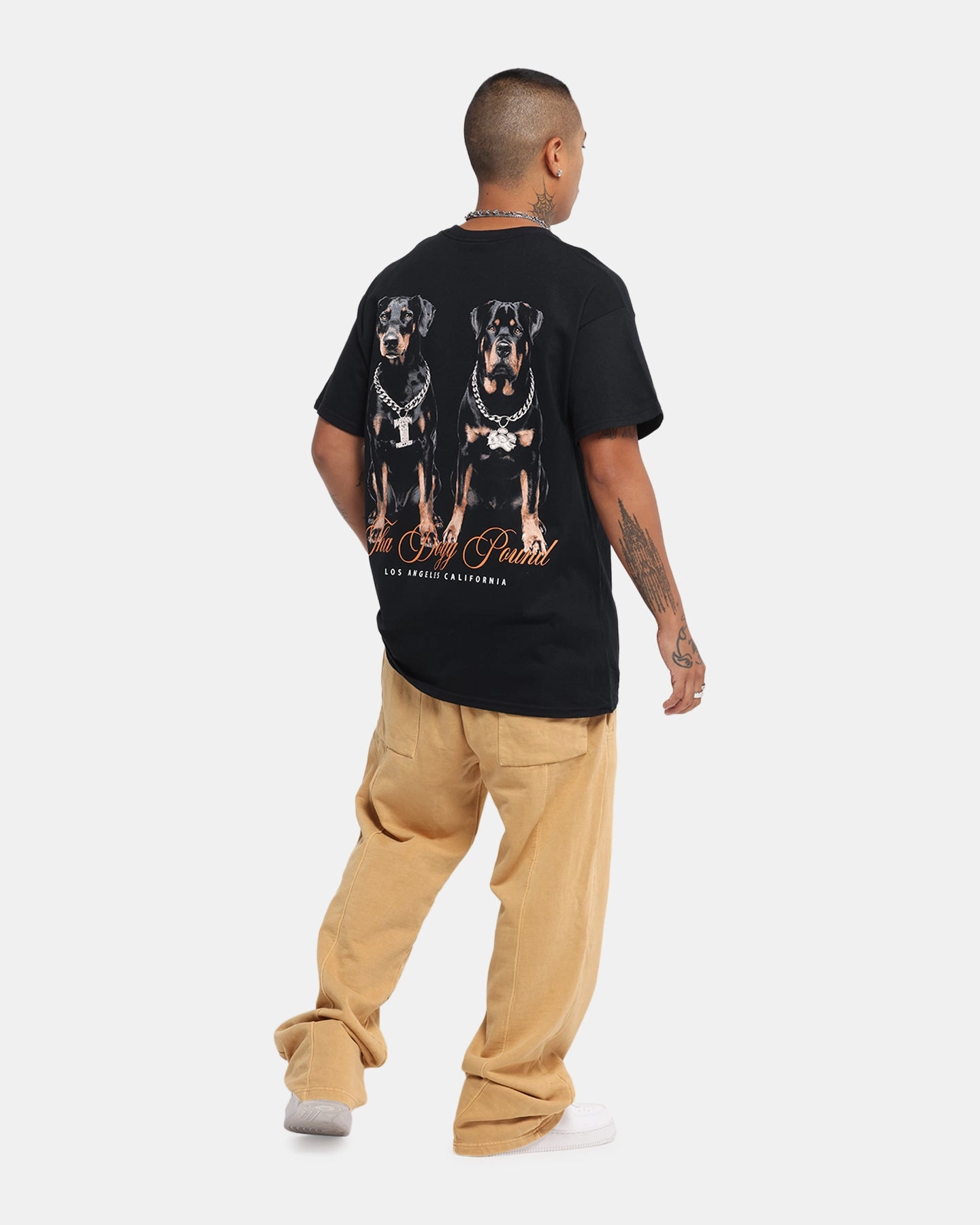 Deathrow Records Tha Dogpound T-Shirt Black Sleeveless