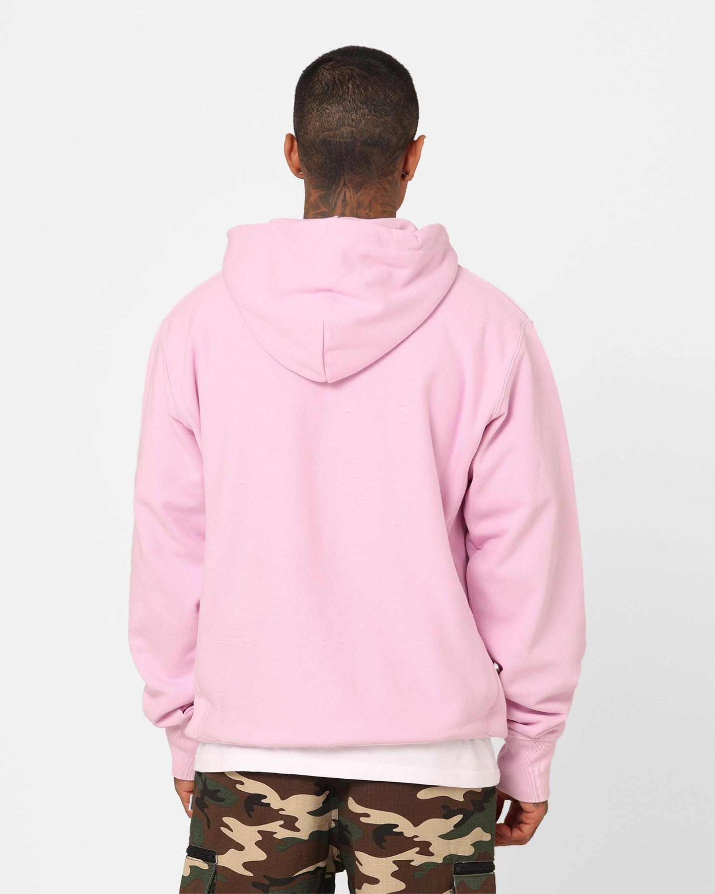motorcycle Declare Champion Reverse Weave French Terry Hoodie Cotton Pink Pos