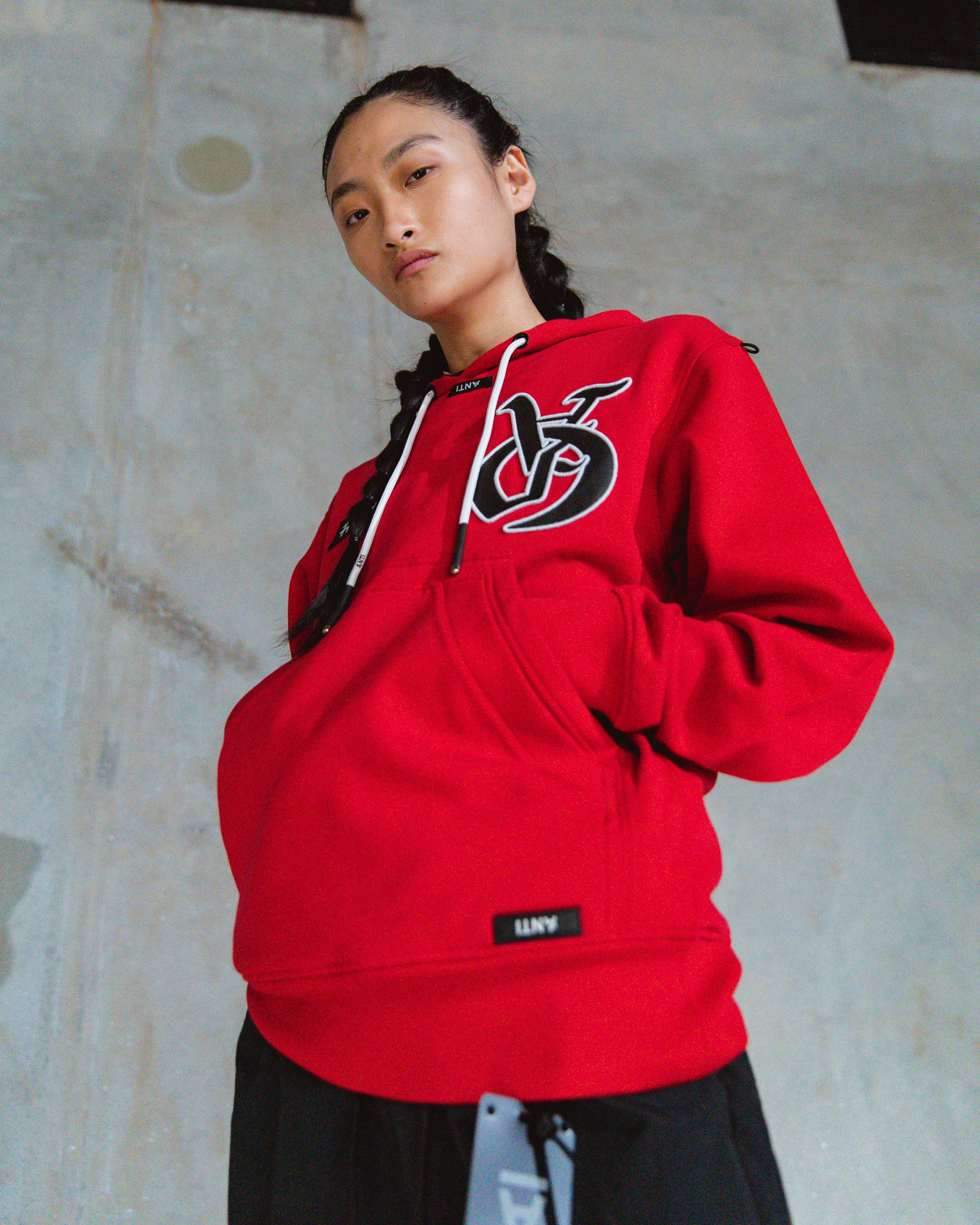 Valentine's Day The Anti Order Antidote Hoodie Red/Black