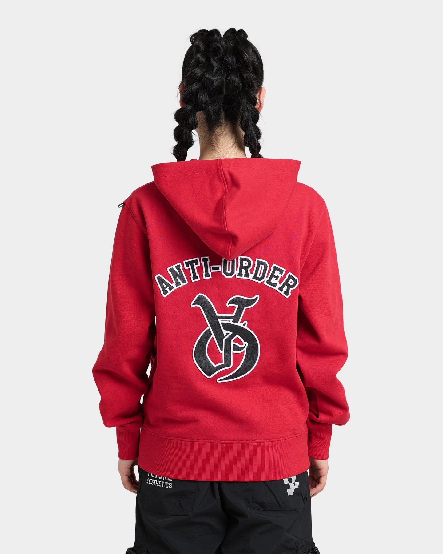 The Anti Order Antidote Hoodie Red/Black Temperature Adaptive Fabric