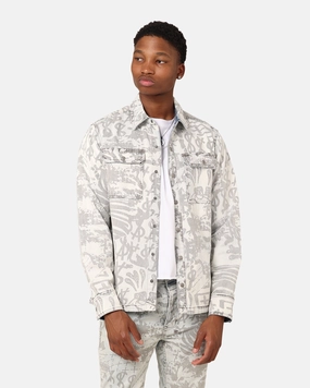 Ksubi Scorpio Long Sleeve Shirt Kollage Icey Denim day