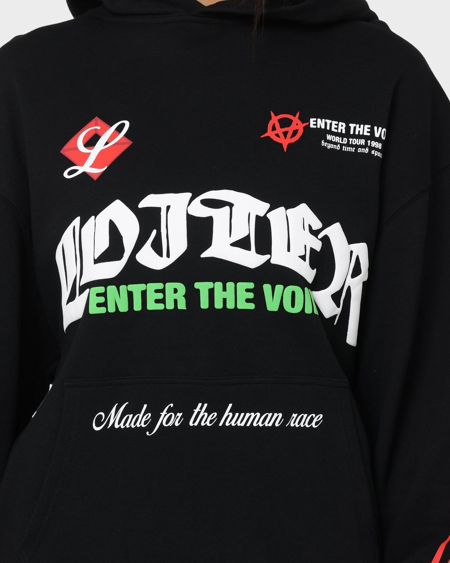 Primaloft Insulation Loiter Void Multi Logo Hoodie Black/Multi