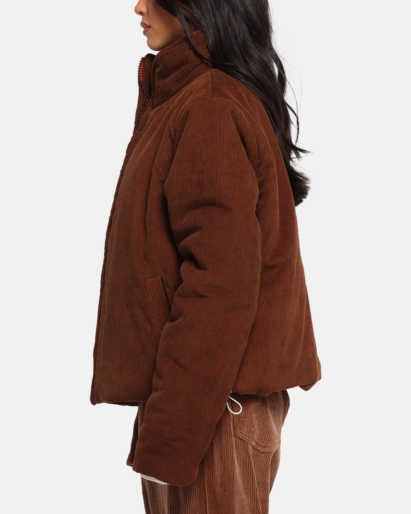 suitable for e commerce XXIII Corduroy Flight Jacket Brown