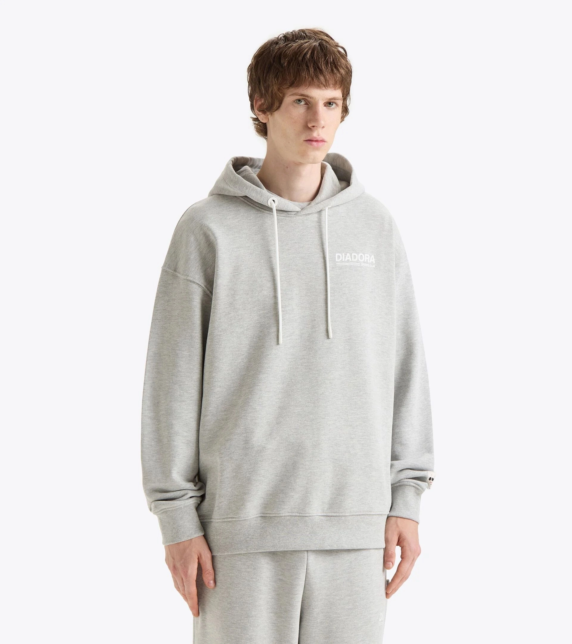 Diadora Hoodie Legacy 'High Rise Melange' novice soldiers precision strike