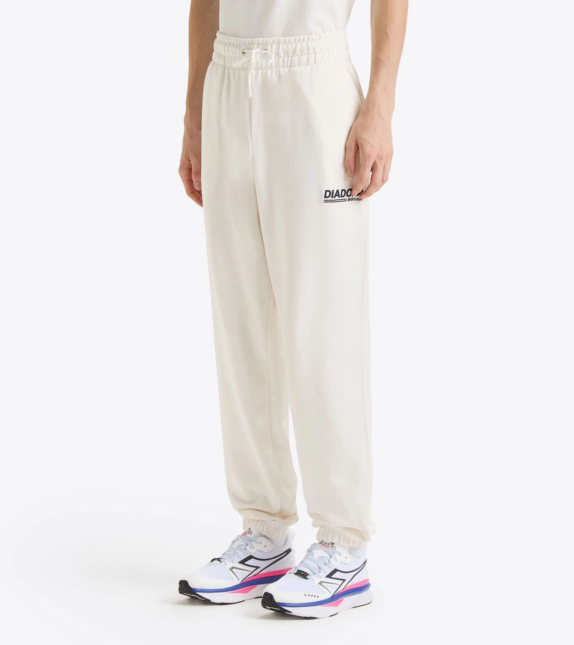 Diadora Pants Legacy Sweatpants 'White Alyssum' Weekend Ready