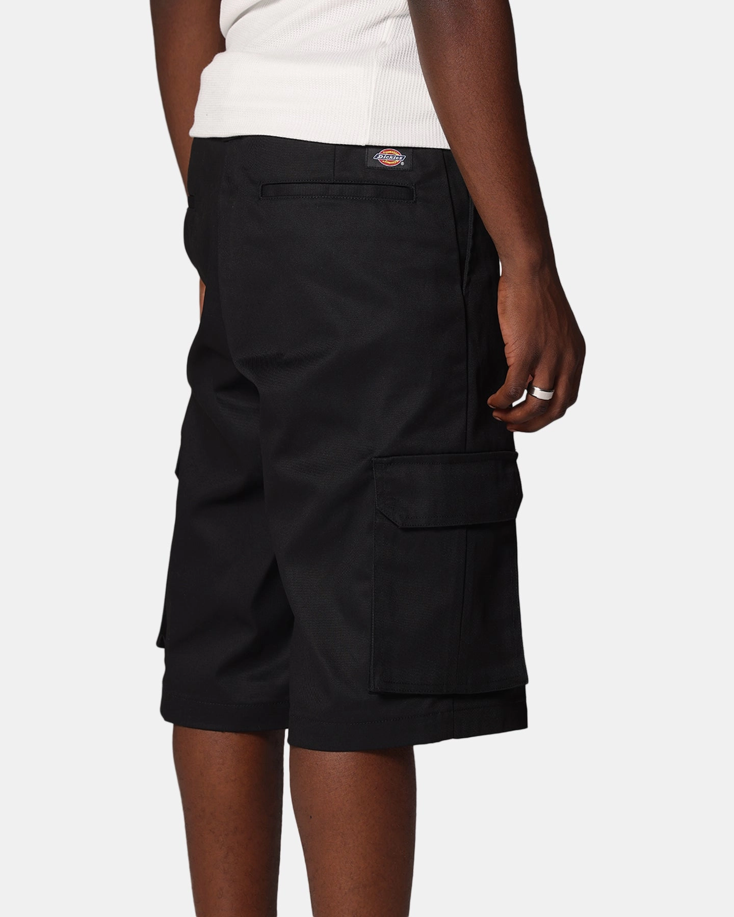 energetic look Dickies 131 Slim Straight Cargo Shorts Black
