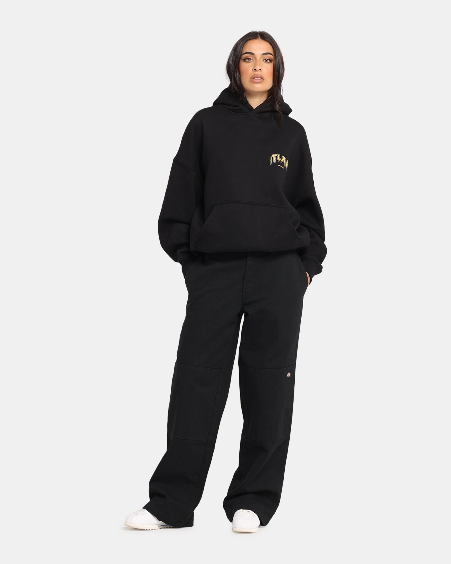 Minimalist Weekend Getaway Casual Quick Matchup Dickies 82-283AU Denim Jeans Black