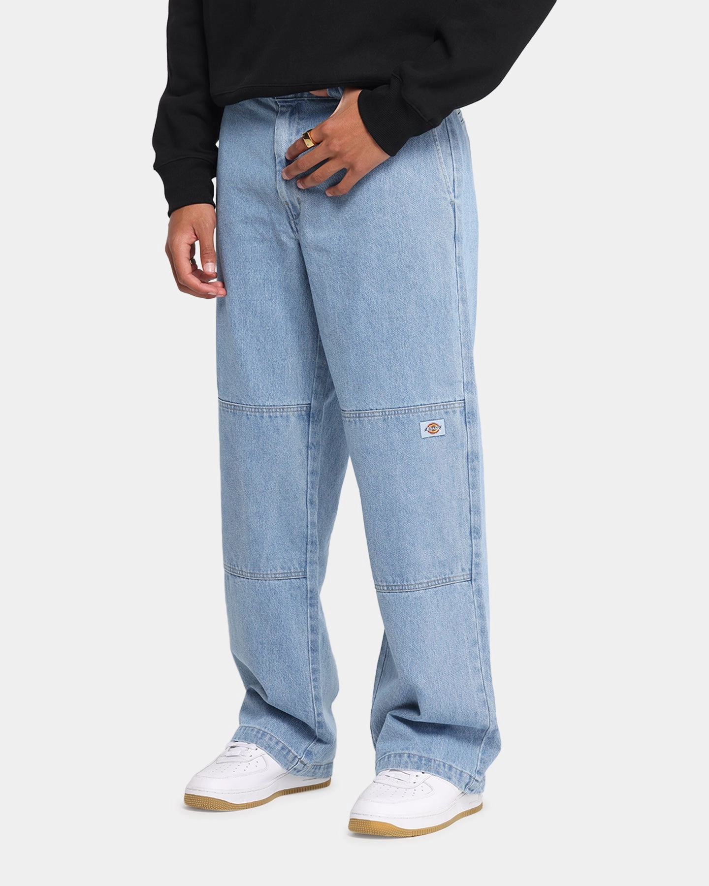 Stretch Recovery All Occasion Dickies 82-283AU Denim Jeans Light Indigo