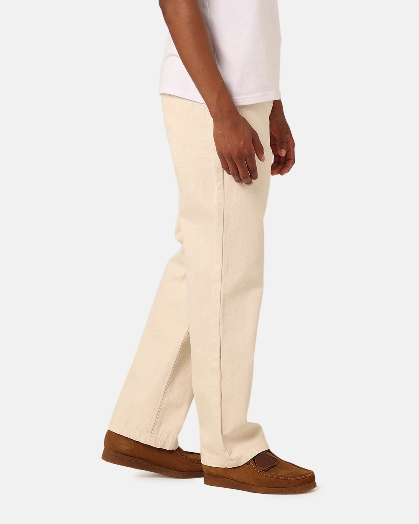 Smooth zipper closure Dickies 874 Canvas Pants Natural