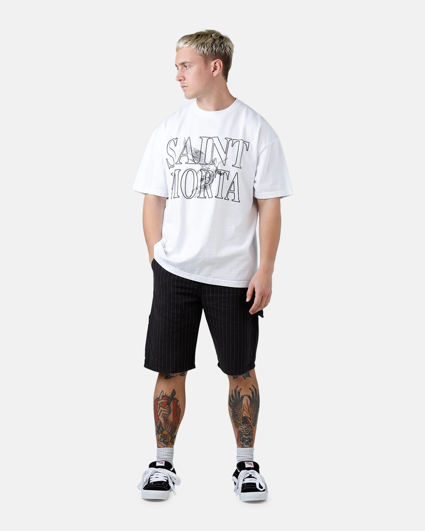 Dickies Carpenter Shorts 11" Black rhinestone accents