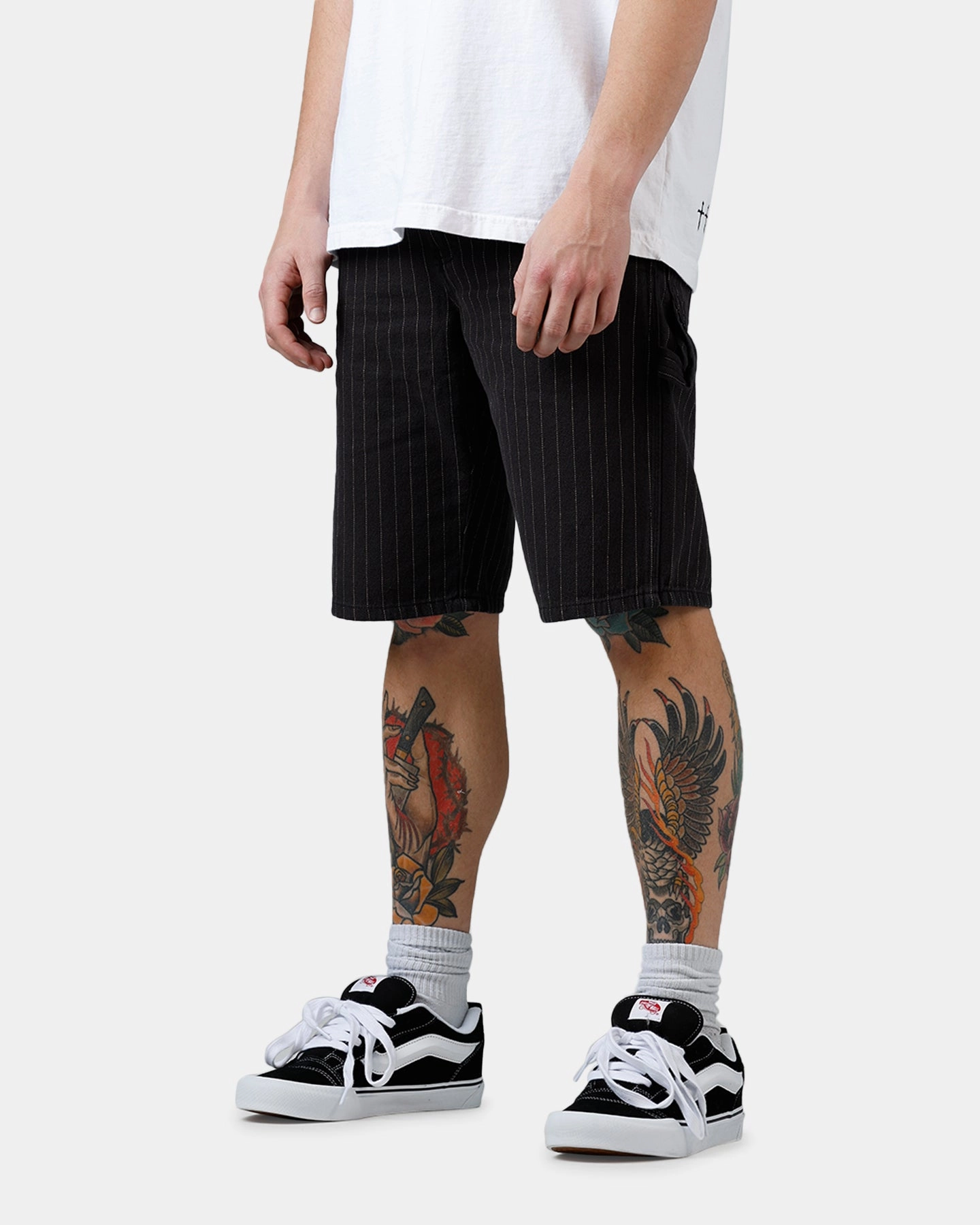 Thermoregulating Fabric Modern Cut Dickies Carpenter Shorts 11" Black