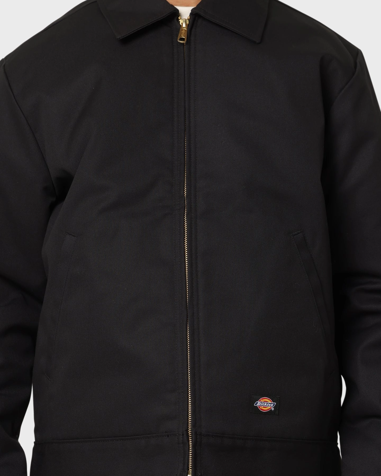 Dickies Eisenhower Jacket Black Anti Static Lining suitable for winter sports