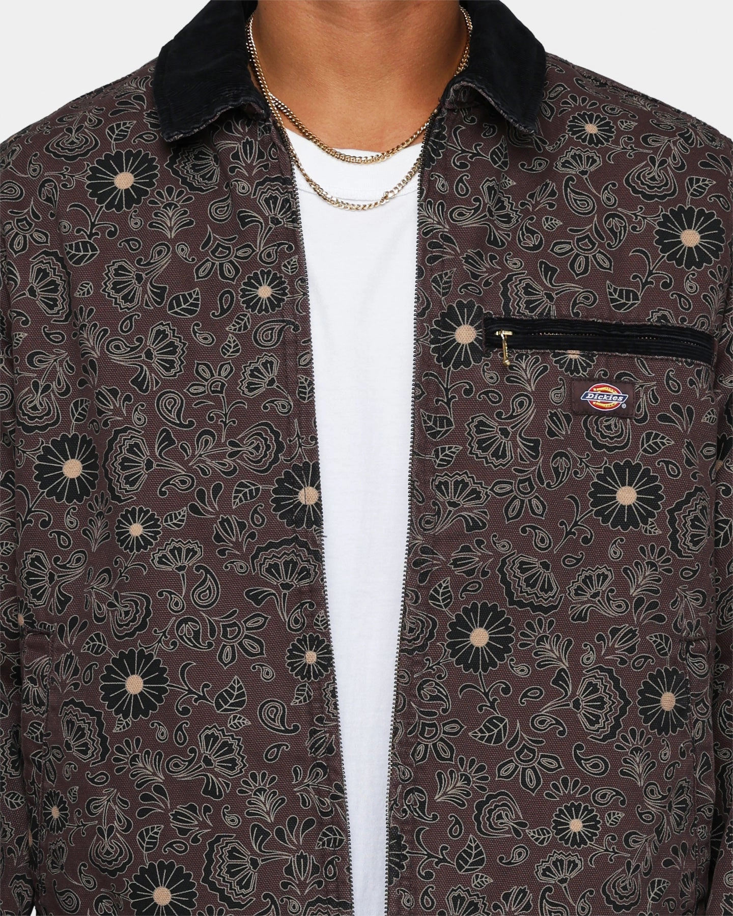 Dickies Ellis Floral Duck Jacket Floral Outdoor Fashion Modern Utility