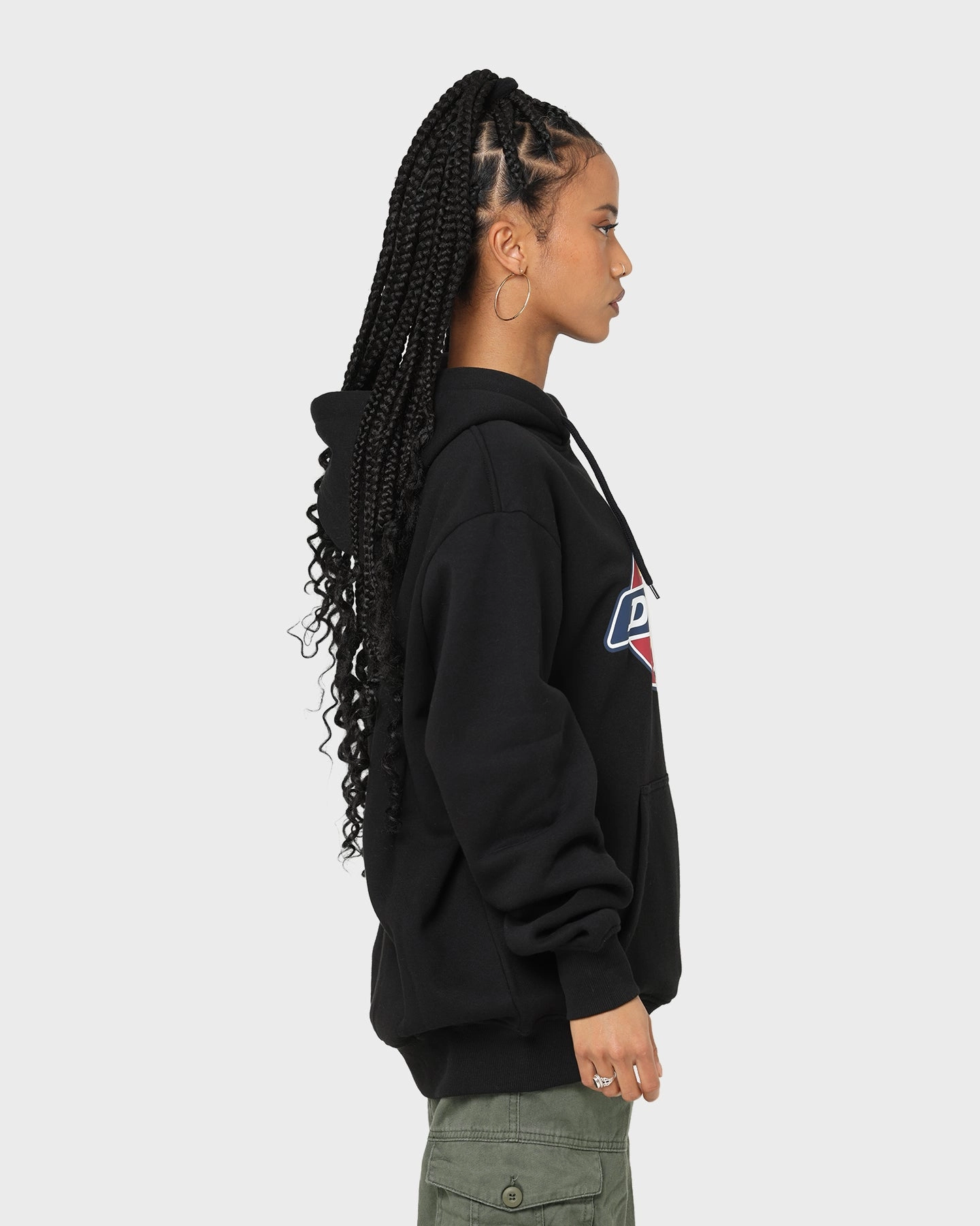 Dickies H.S Classic Pop Over Hoodie Black suitable for performance costumes
