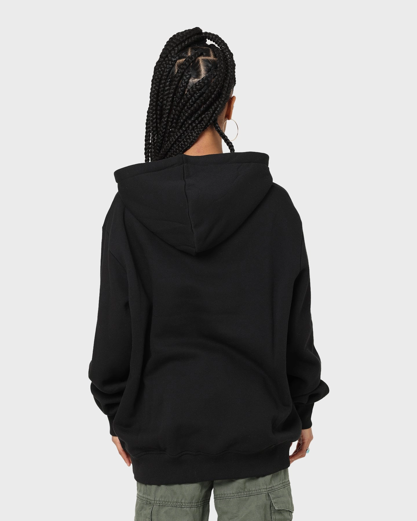 Reflective Detailing Detachable Hood Dickies H.S Classic Pop Over Hoodie Black