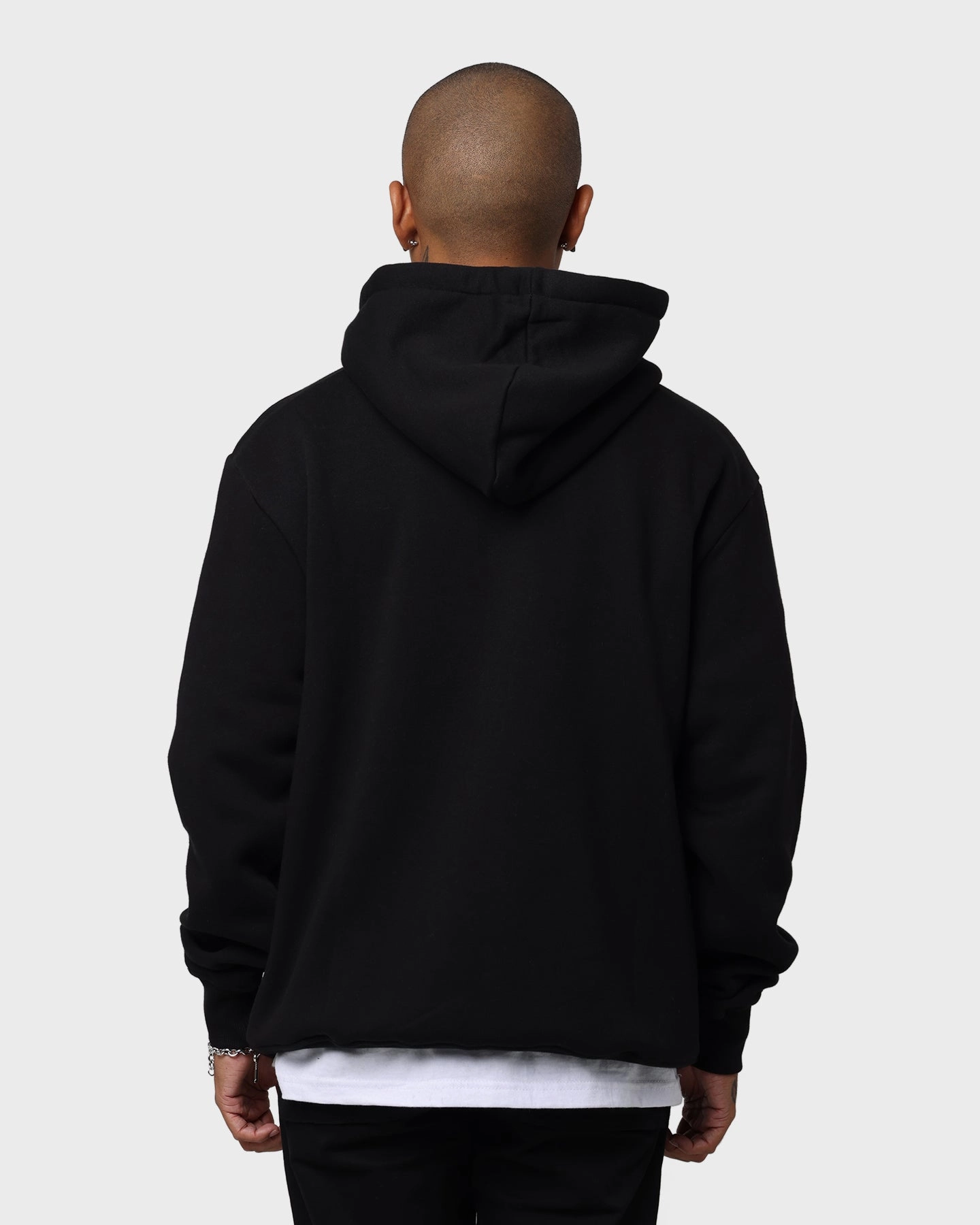 Dickies H.S Classic Pop Over Hoodie Black Magnetic Closure System Organizer