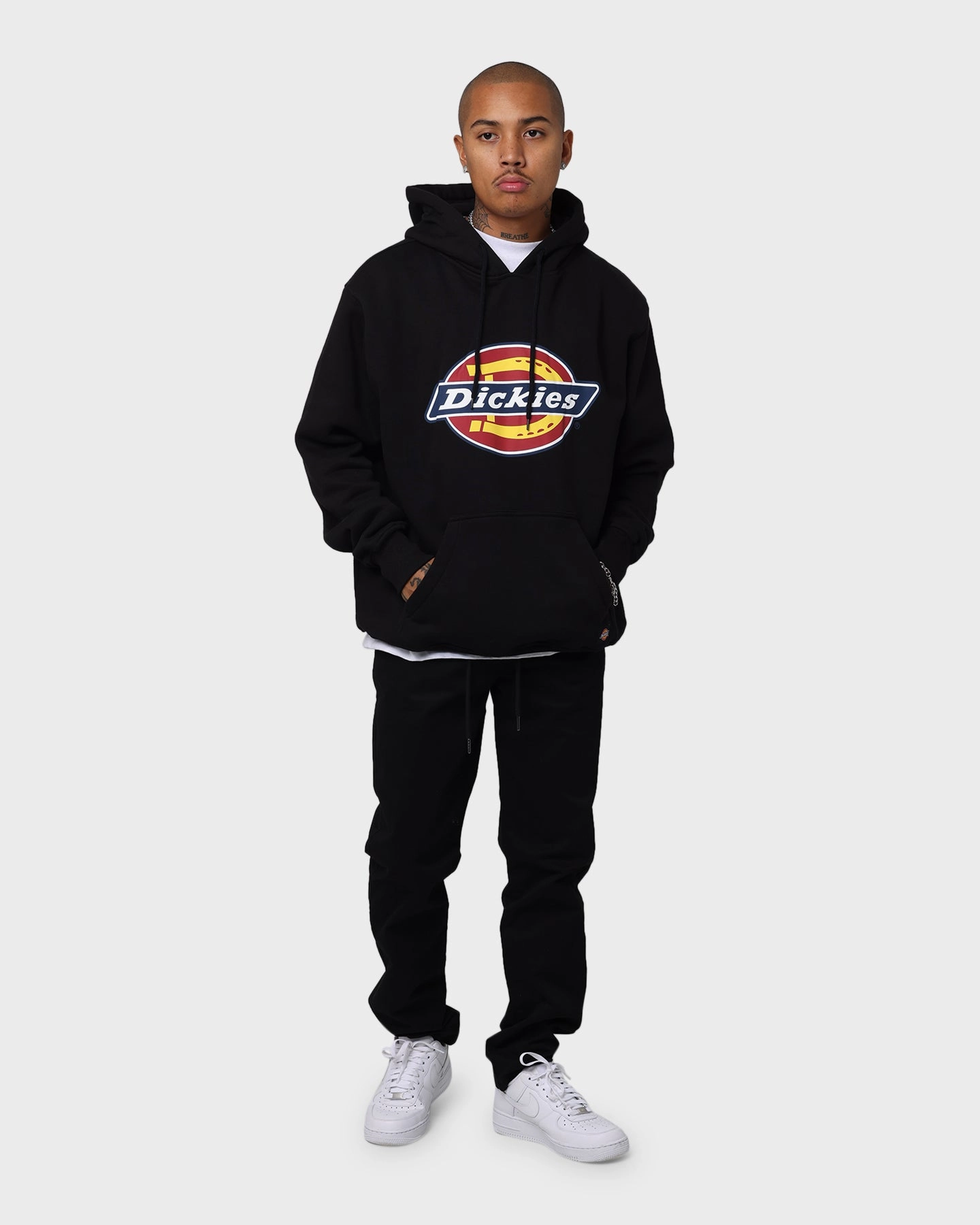 Dickies H.S Classic Pop Over Hoodie Black city dwellers doctors