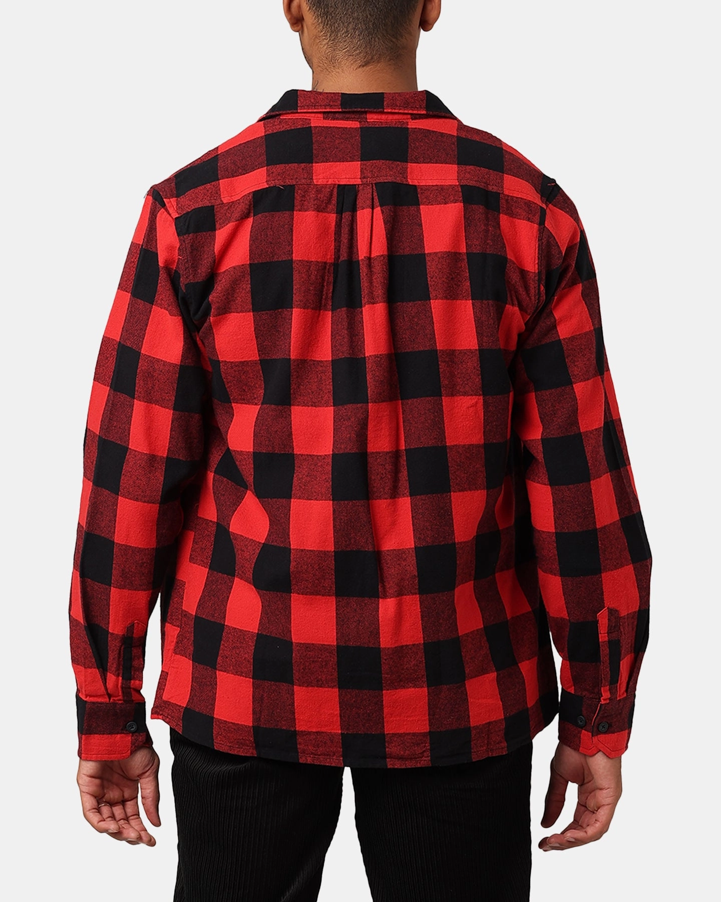 Effortless Fashion Dickies Sacramento Flannel Shirt Red