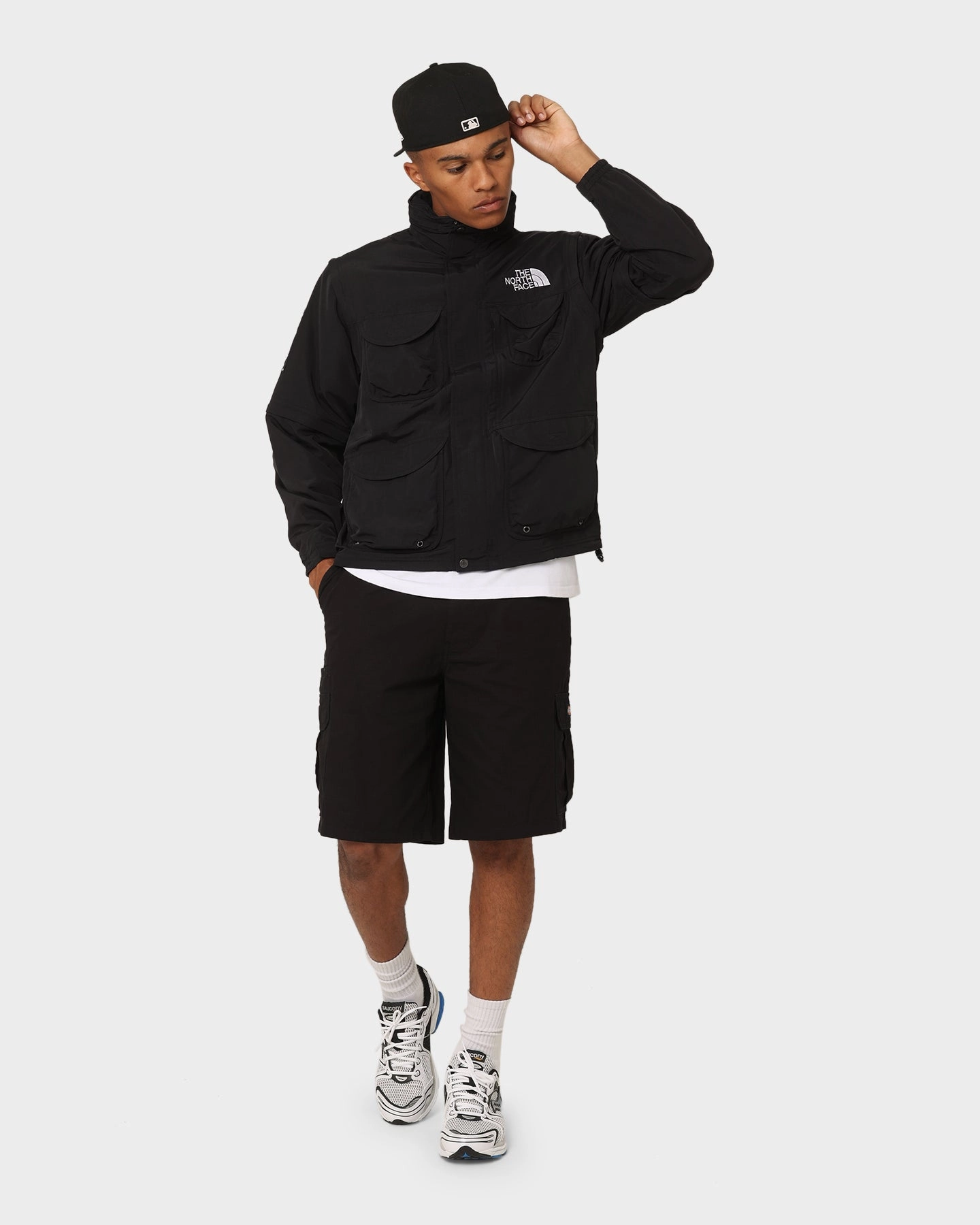 Sleek Cut Dickies Transporter Shorts Black