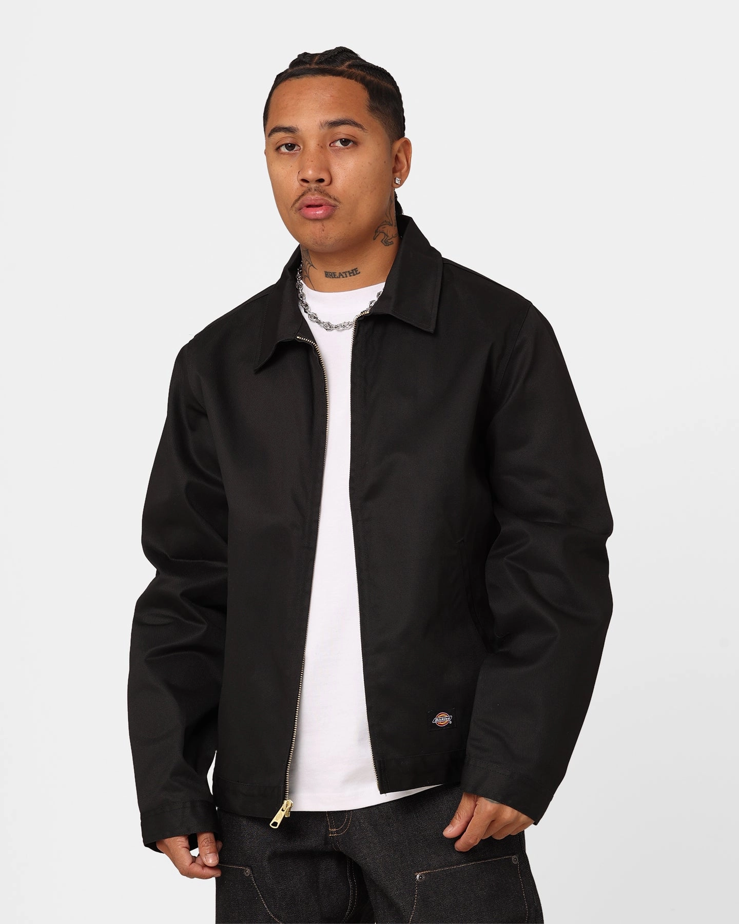 Dickies Unlined Eisenhower Jacket Black Contemporary Fit