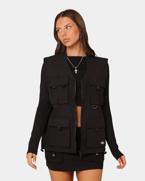 Dickies Women's Round Rock Vest Black Advocate
