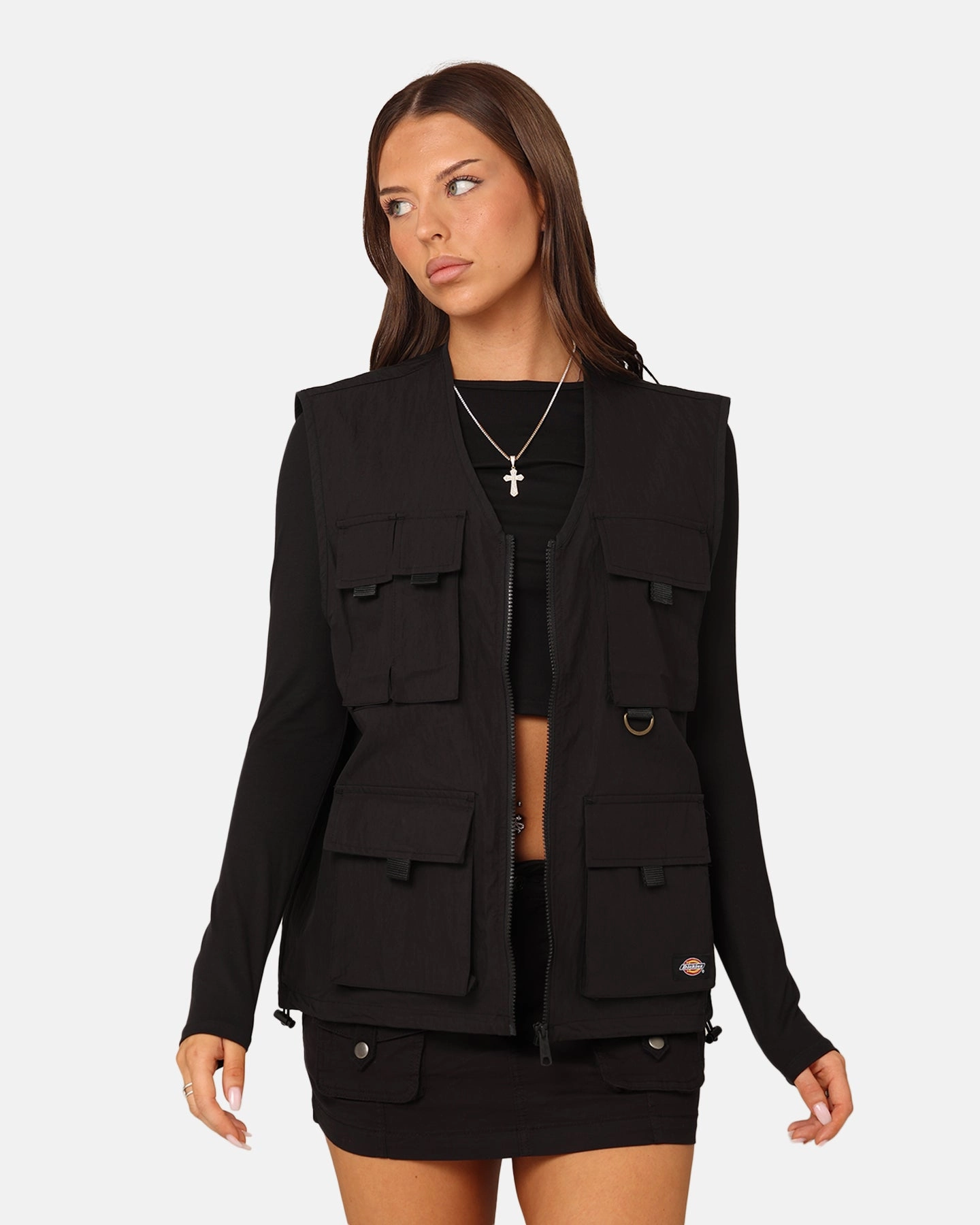 Dickies Women's Round Rock Vest Black Advocate