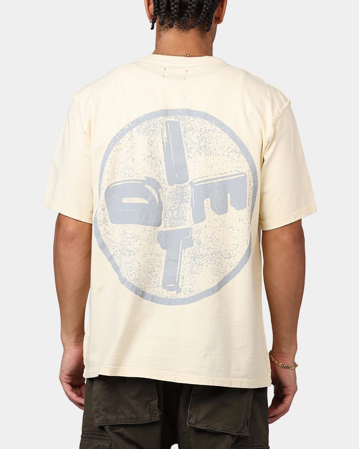 Diet Starts Monday Los Angeles T-Shirt Cream Layered Look