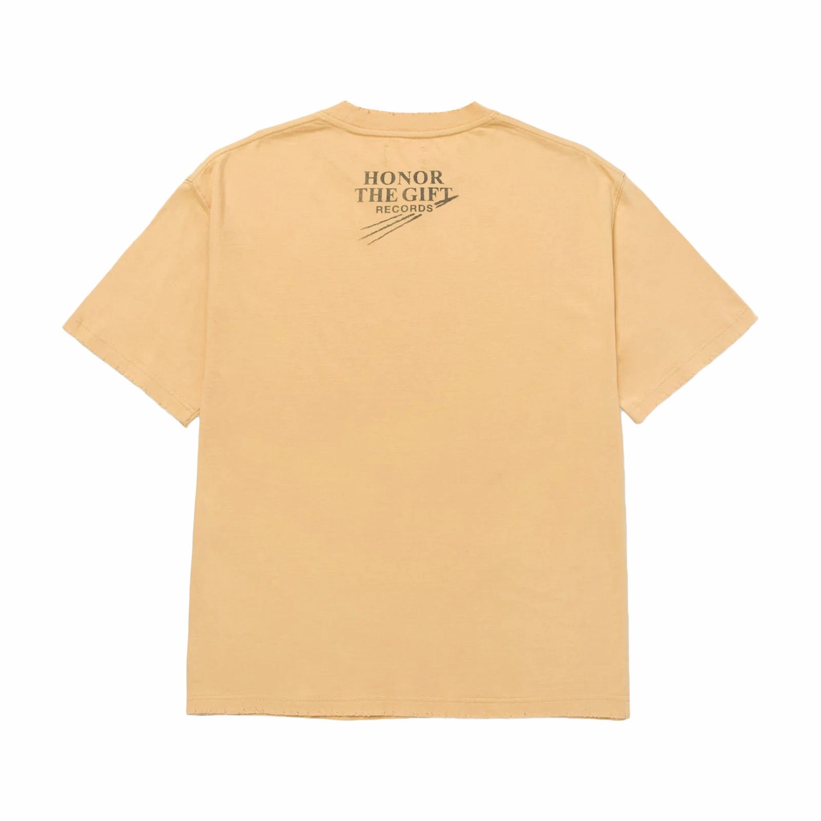 Honor The Gift Lightning Hand T-Shirt 'Yellow' Casual Choice
