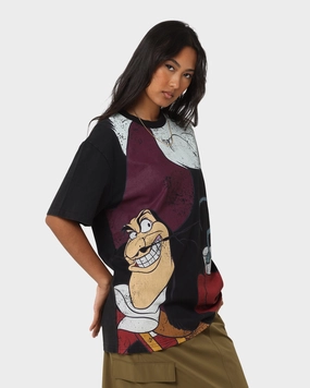 Cool Fit Disney Hook Vintage T-Shirt Washed Black