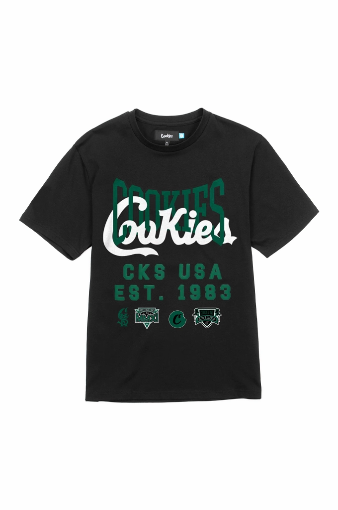 Cookies Title Fight Block Script Knit Tee layerable