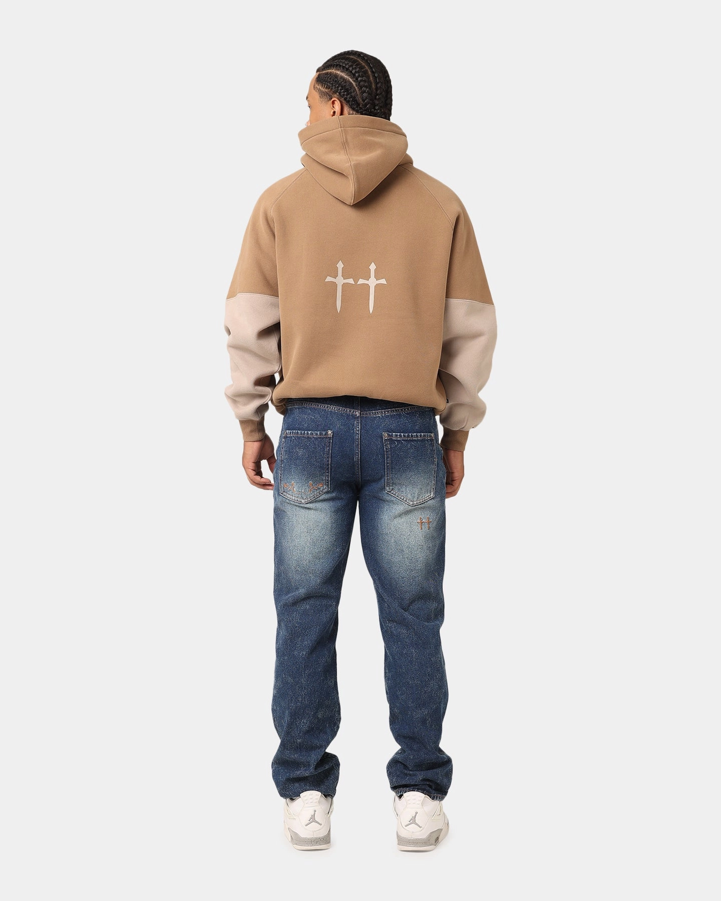 Build Side Pockets Saint Morta First Issue Hoodie Mocha