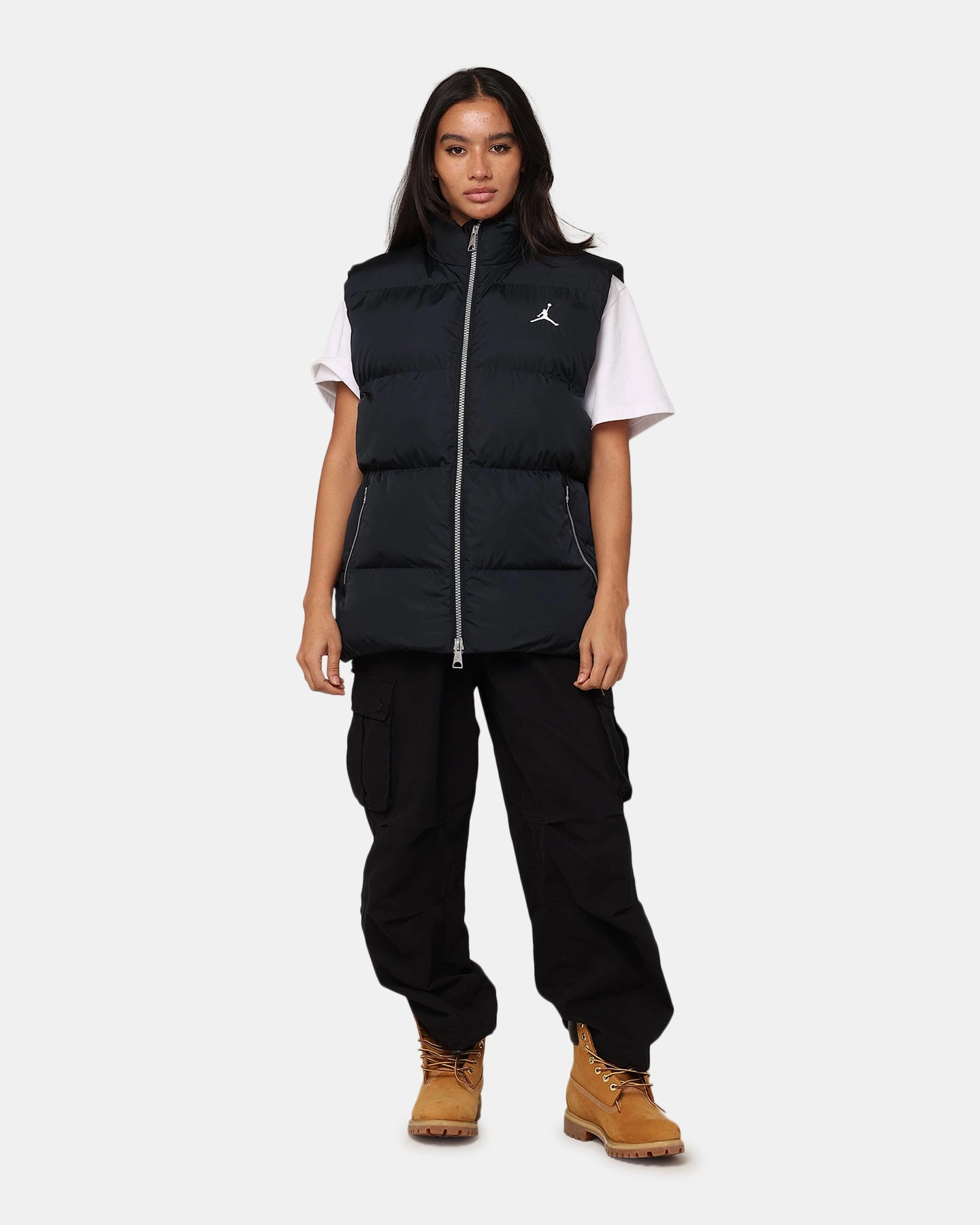 suitable for school days evening Jordan Essentials Statement Eco Vest Black/Sail