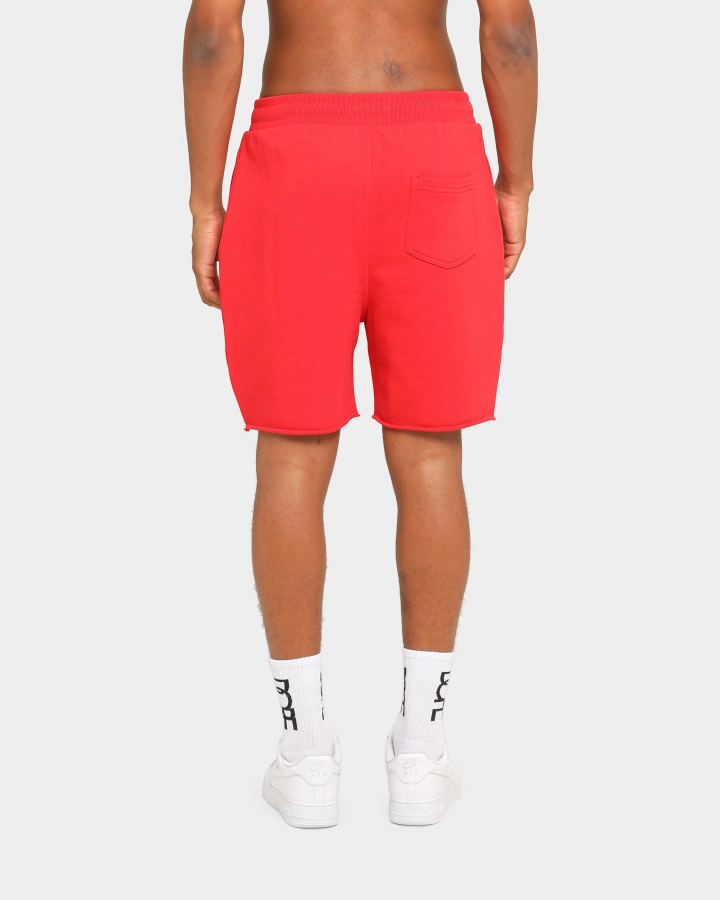 Tactical Storage Solutions Fit Design DOPE Raw Fleece Shorts Red