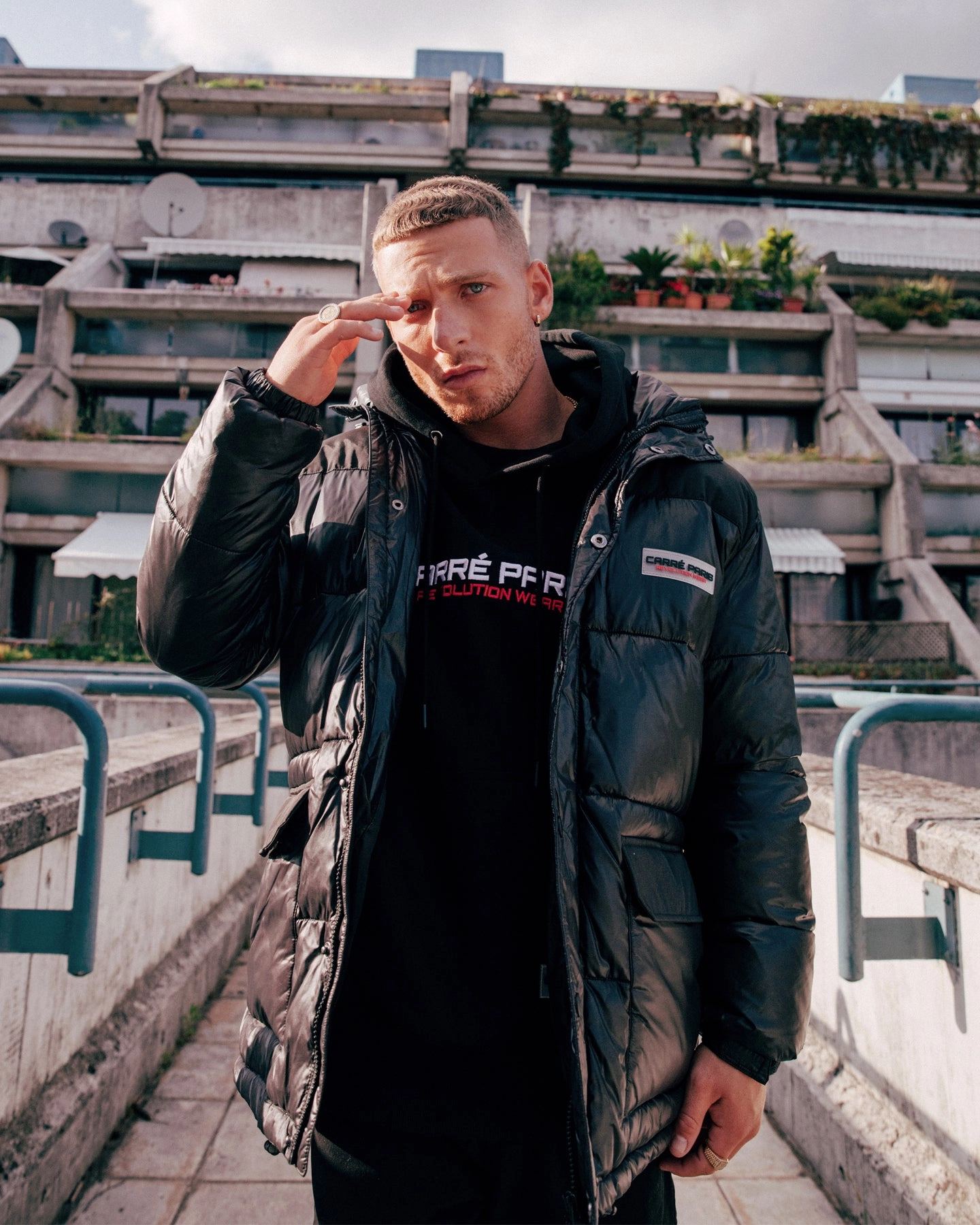 Quick Layering Carr?? Bossman Puffer Jacket Black