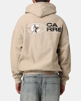 Weekend Wear Carre C-Star Stack Hoodie Stone