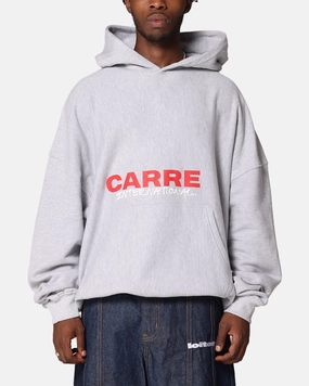 Stay Easy Odor Control Technology Carre Handdrawn Hoodie Light Marle