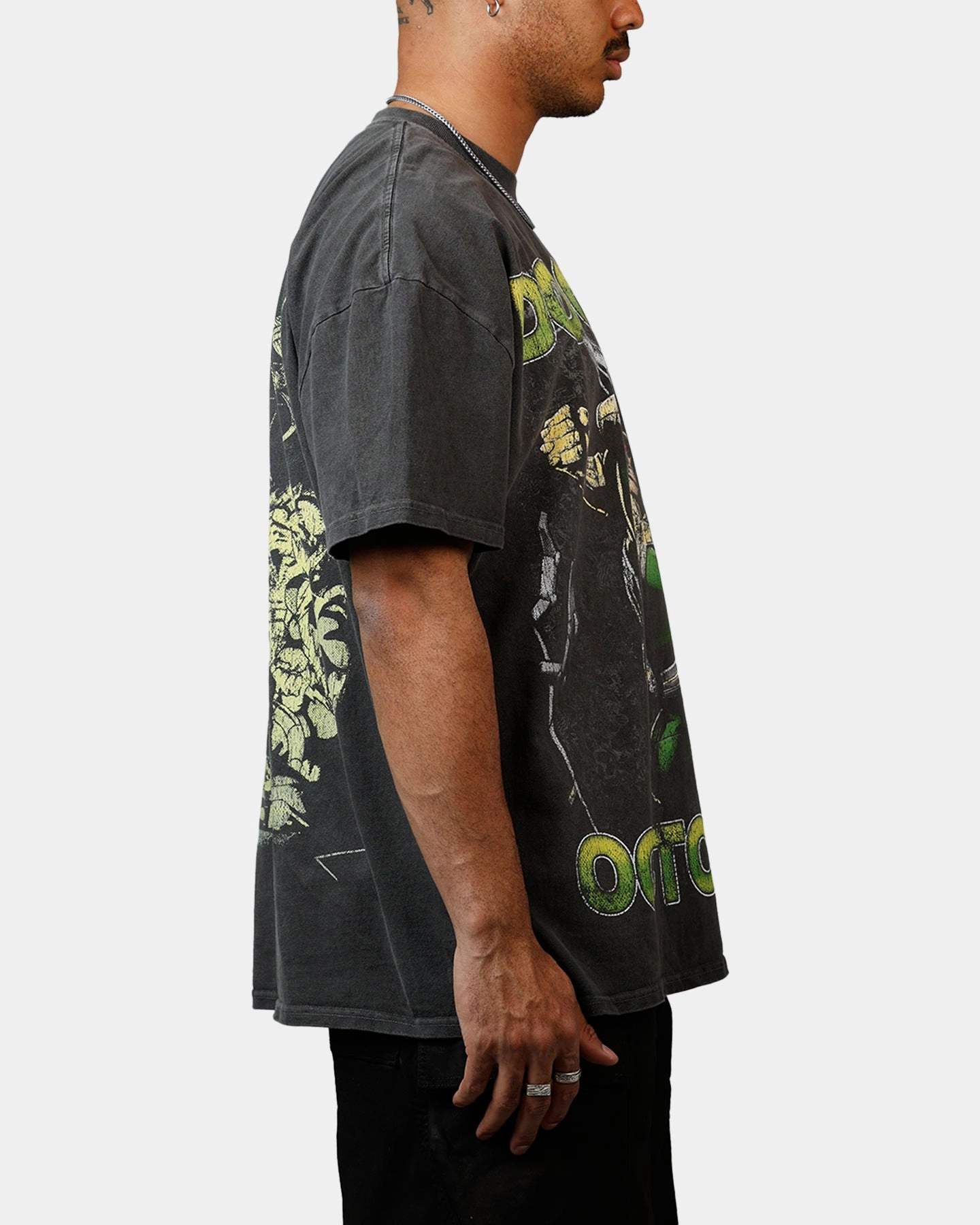 Premium Comfort Goat Crew Marvel Sinister Six Doctor Octopus Heavyweight T-Shirt Black Wash