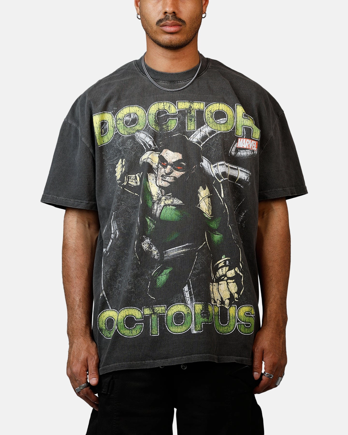 Classic timelessness Goat Crew Marvel Sinister Six Doctor Octopus Heavyweight T-Shirt Black Wash