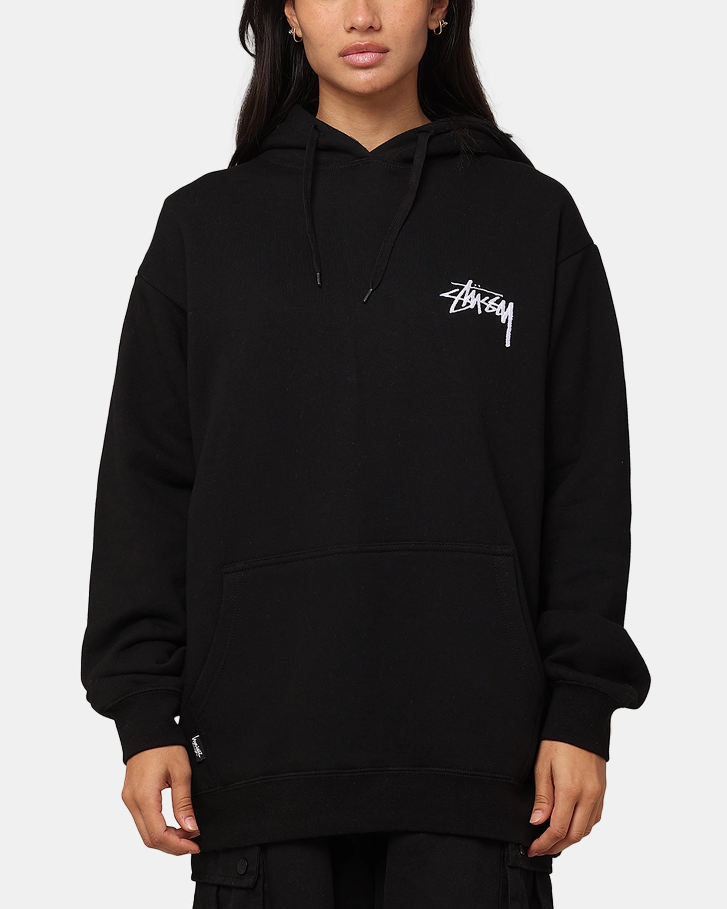 Honor suitable for day wear St??ssy 8 Ball Chenille Hoodie Black