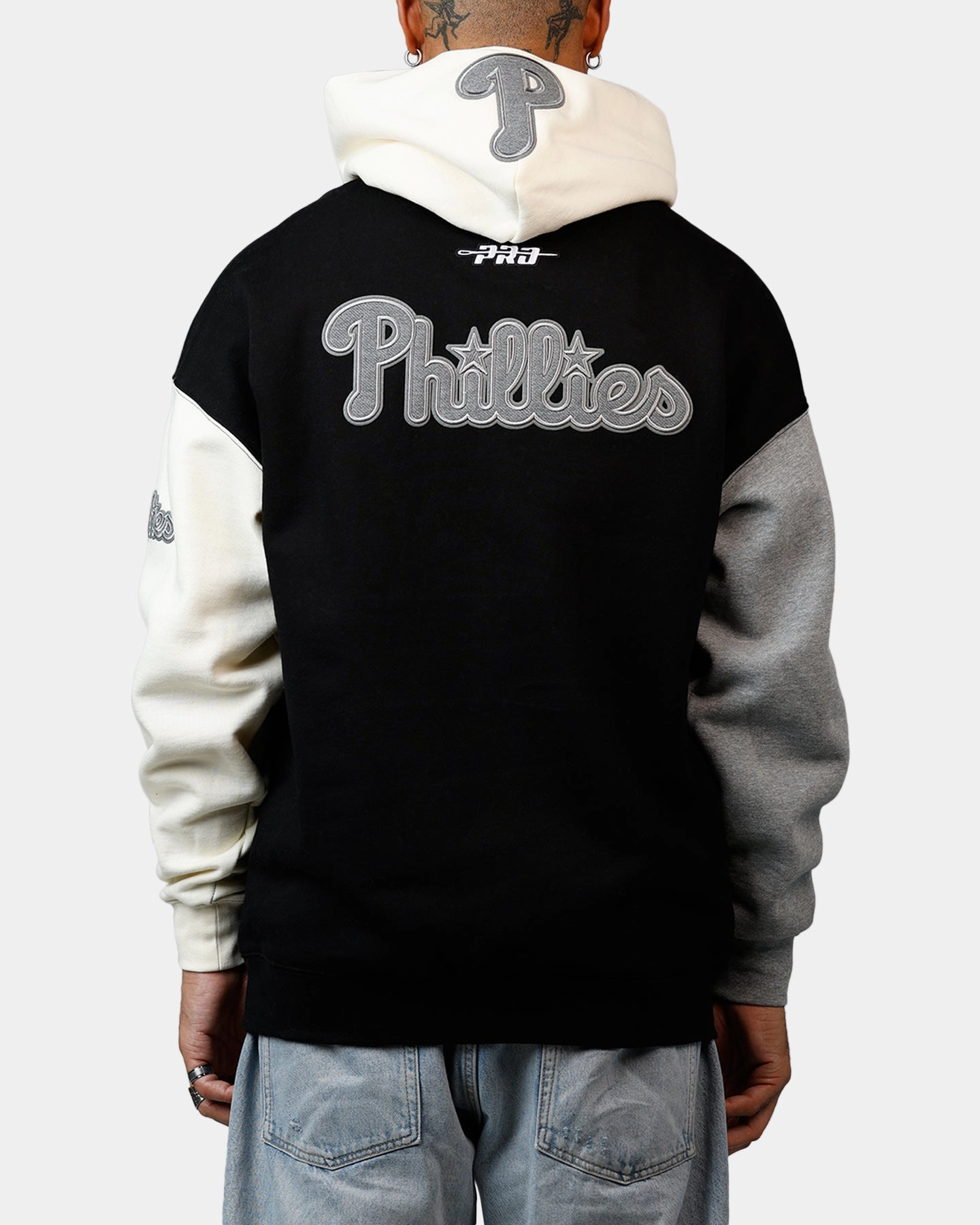 Noise Free Movement Perseverance Pro Standard Philadelphia Phillies Reverse French Terry Hoodie Black/Grey