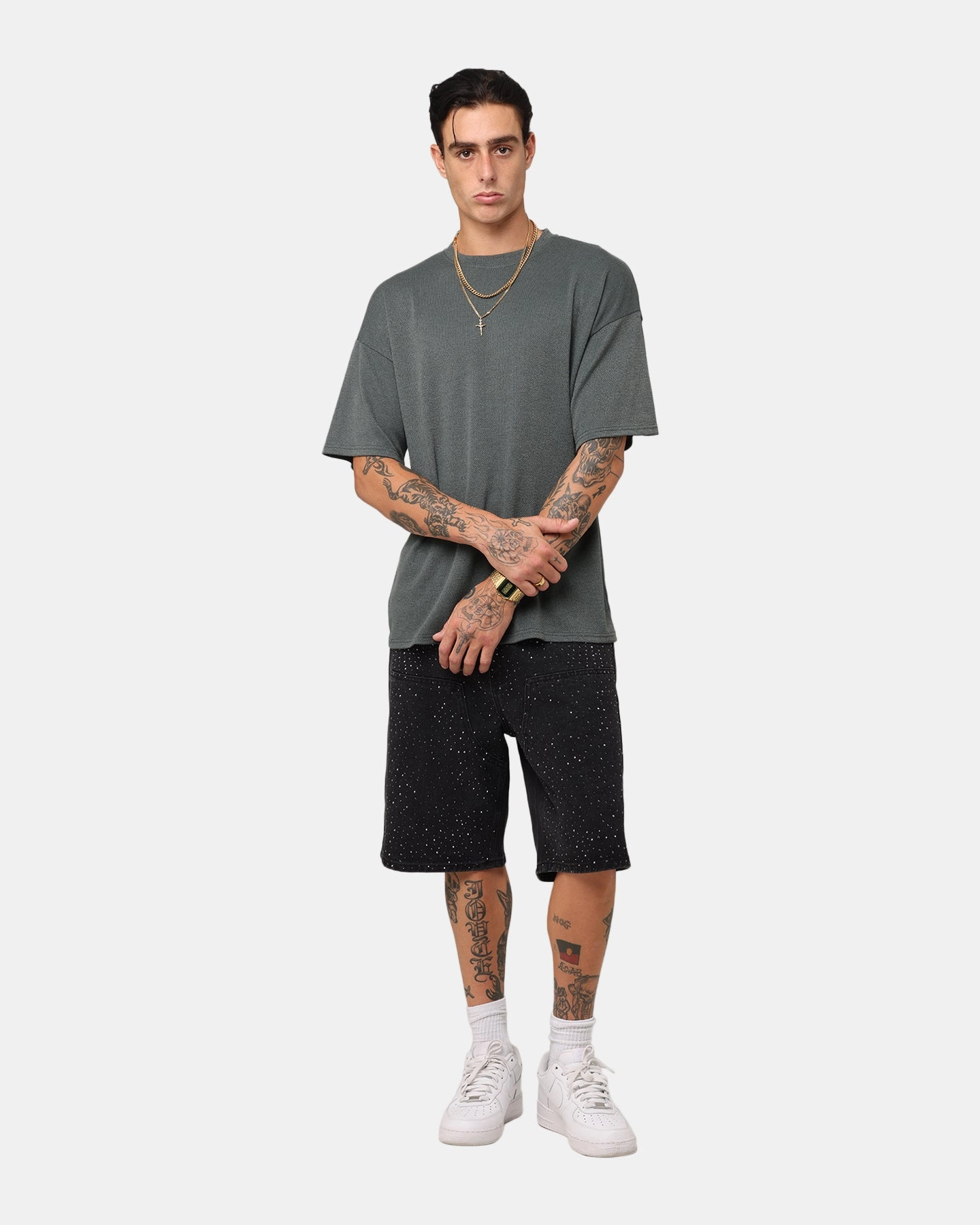XXIII Tesalate T-Shirt Forest Green RecycledBlend Light Wear