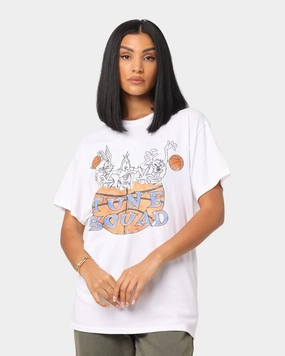 Space Jam Basketball T-Shirt White sports activity Comfortable Weave