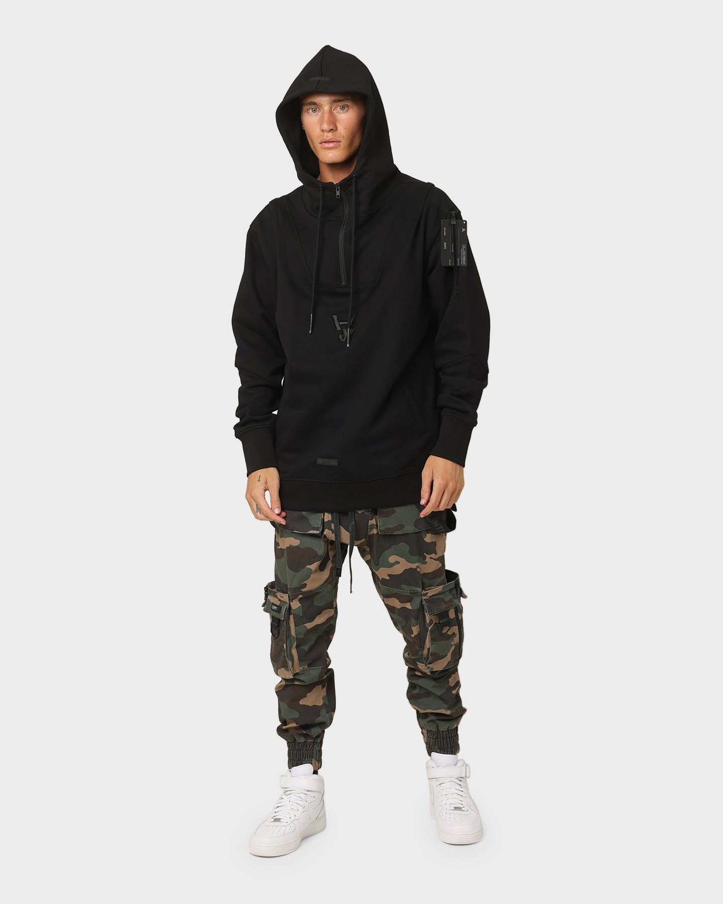 shearling high - street buy The Anti Order Shvdows Hoodie Black
