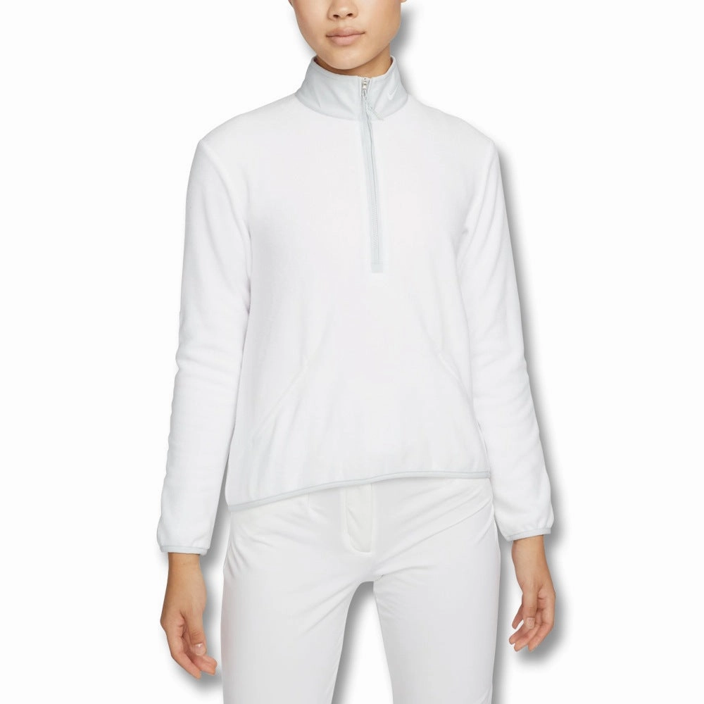 Waist Belt Nike Therma-FIT Victory 1/2-Zip Golf Pullover White/Photon Dust - FW21 Women